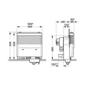 Truma S3004 Gas Fire Heater (Auto Ignition)